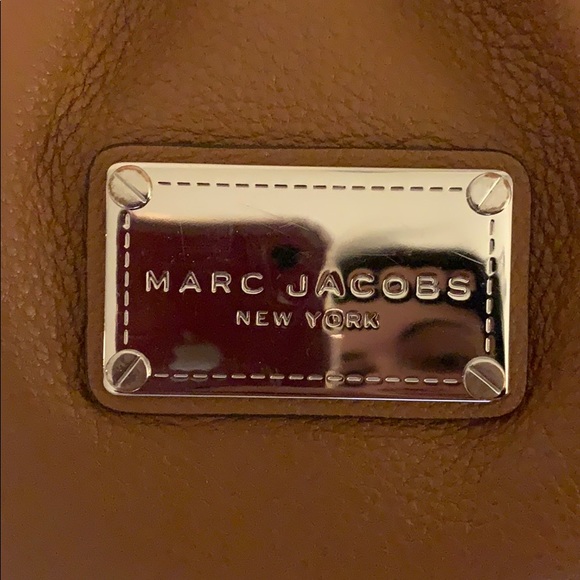 MARC JACOBS cognac leather handbag - Picture 2 of 8